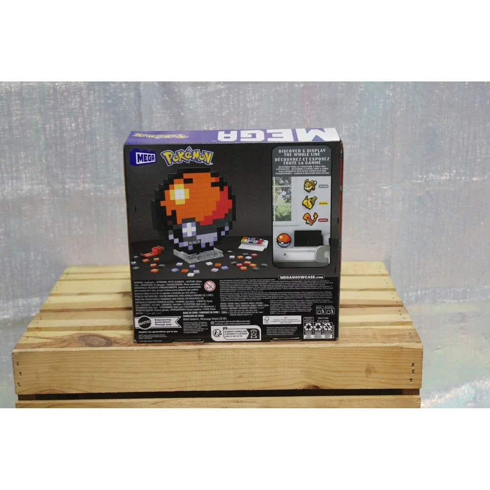 Pokemon Mega Build Your Pixel Art Poke Ball‎ 384 Pcs